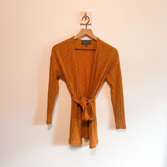Anthro Sunday in Brooklyn Open Tie Cardigan Size XS - Picture 4 of 8
